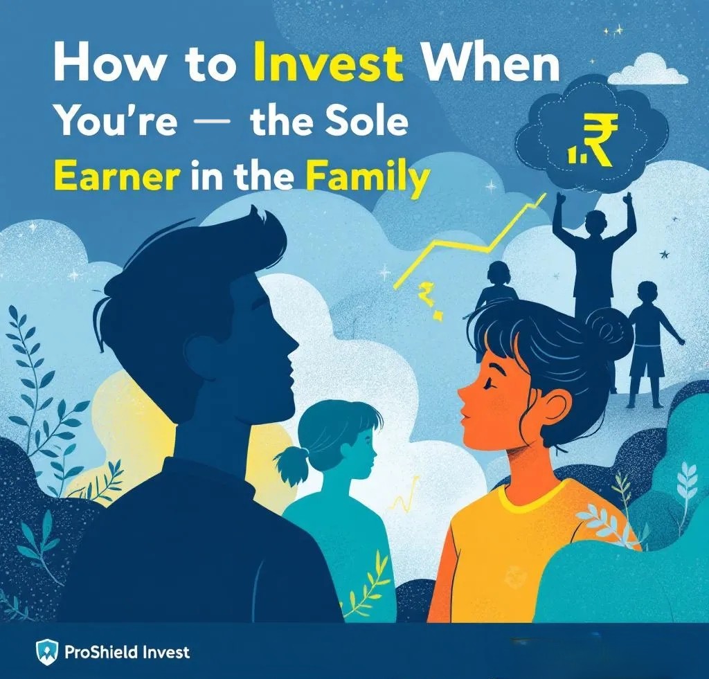 How to Invest When You’re the Sole Earner in the Family?