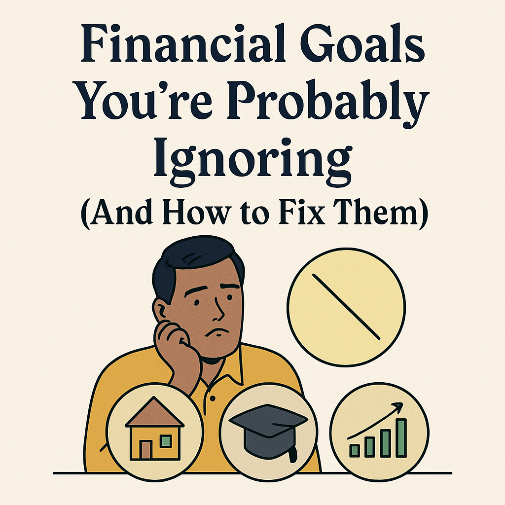 Financial Goals You’re Probably Ignoring (And How to Fix Them)