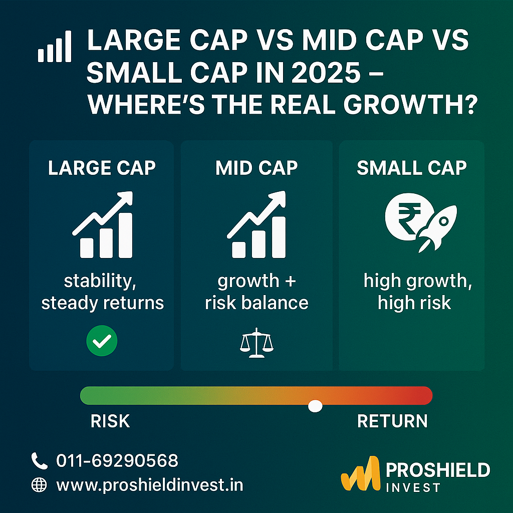 Where’s the Real Growth? Large Cap vs Mid Cap vs Small Cap in 2025