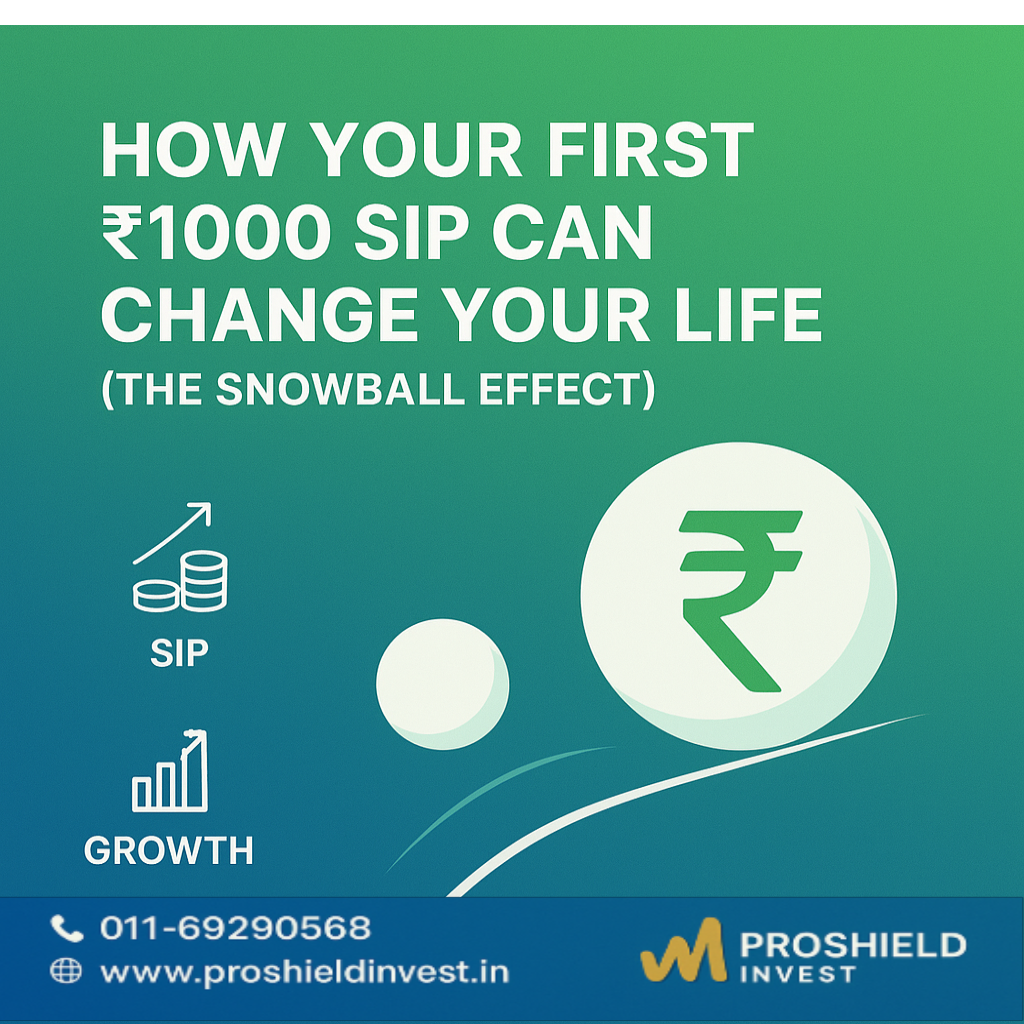 How Your First ₹1000 SIP Can Change Your Life (The Snowball Effect)