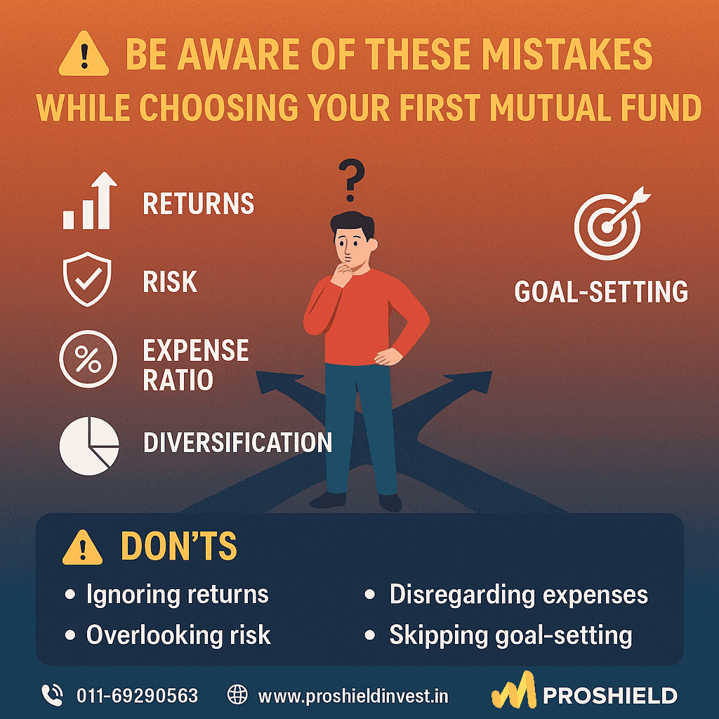 Be Aware of These Mistakes While Choosing Your First Mutual Fund