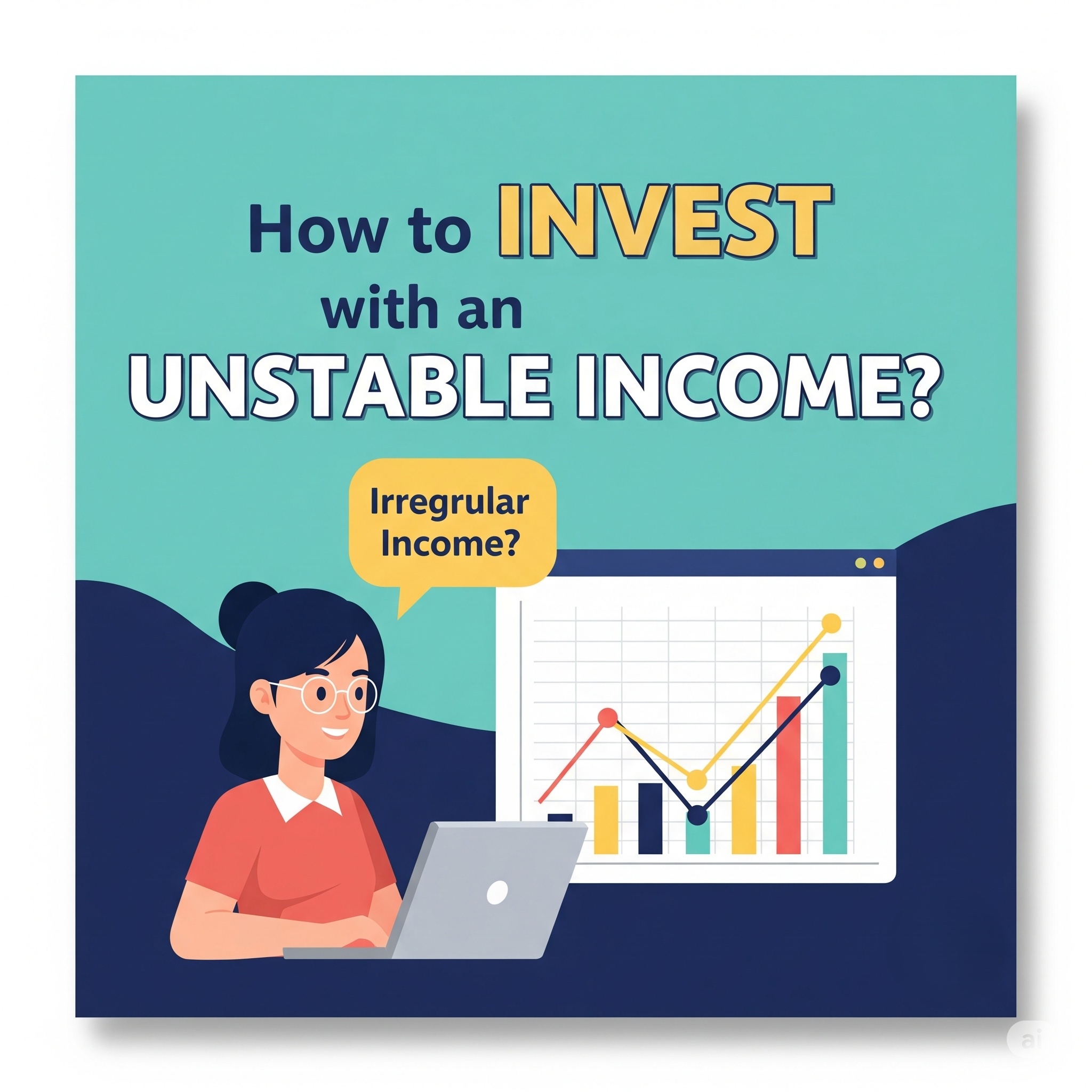How to Invest with an Unstable Income (Freelancers, Creators, Gig Workers)